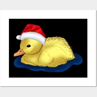 Christmas Duck Posters and Art